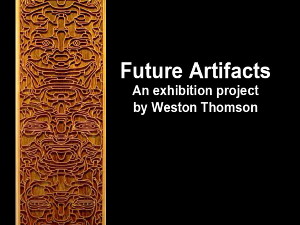 Future Artifacts Project's video poster