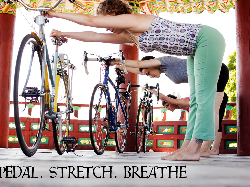 Pedal, Stretch, Breathe: The Yoga of Bicycling's video poster