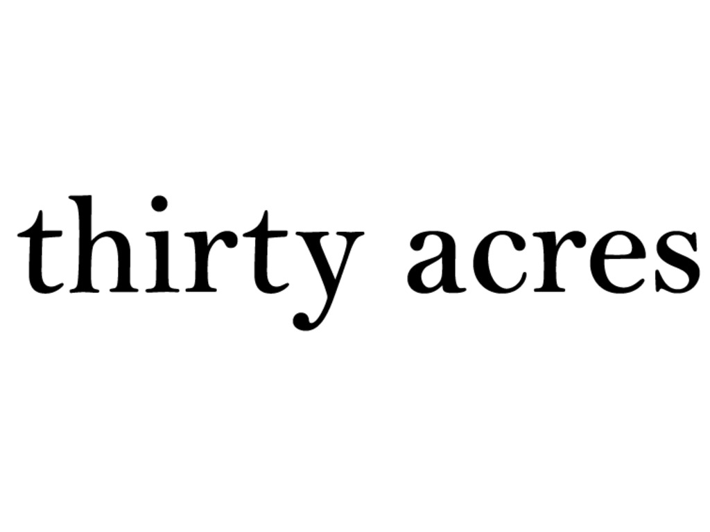 Thirty Acres: a Jersey restaurant's video poster