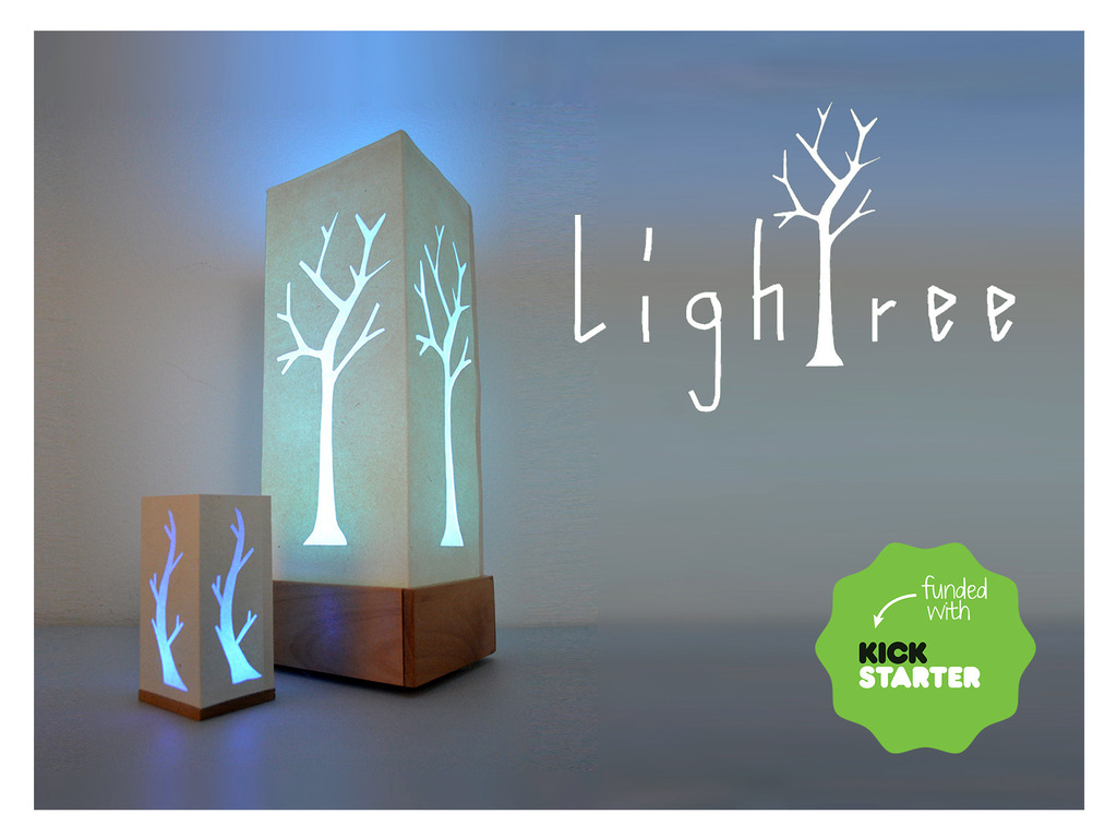 "Lightree" Multi-color remote controlled lamp.'s video poster