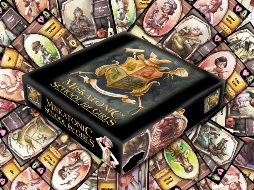Miskatonic School for Girls Deck Building Game's video poster