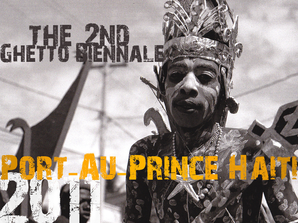 The 2nd Ghetto Biennale in Port-au-Prince Haiti's video poster