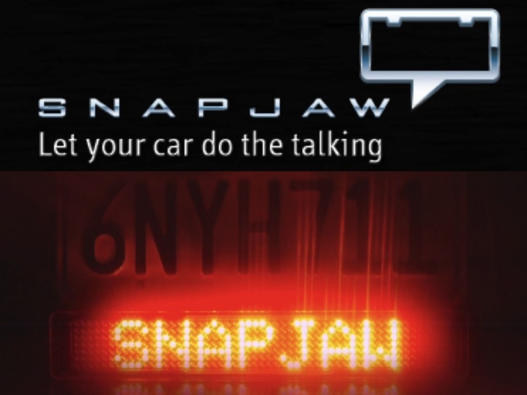 SNAPJAW: The Interactive Digital Bumper Sticker's video poster