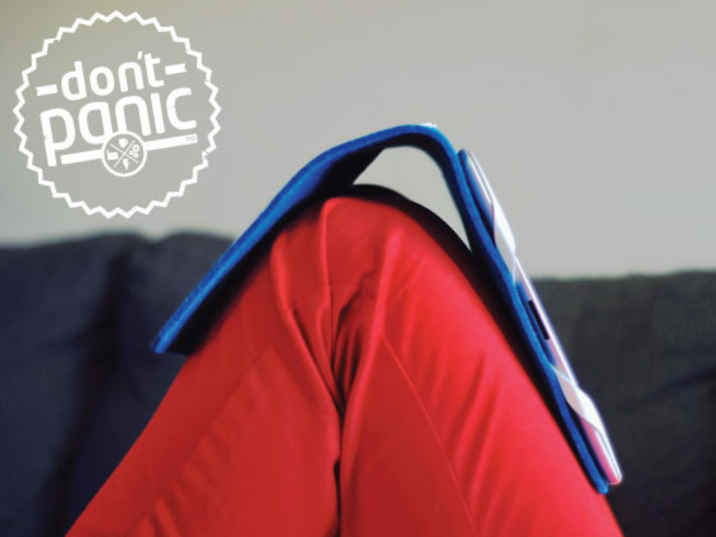 Don't Panic iPad Case & Stand's video poster