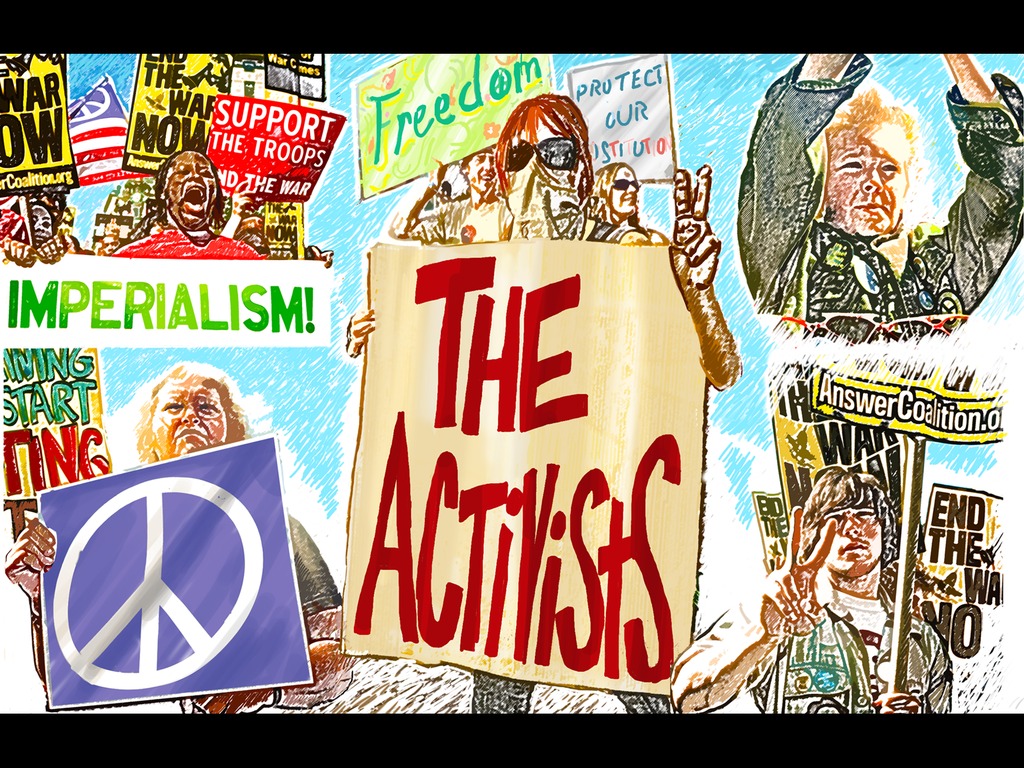 THE ACTIVISTS: War, Peace, and Politics in the Streets's video poster