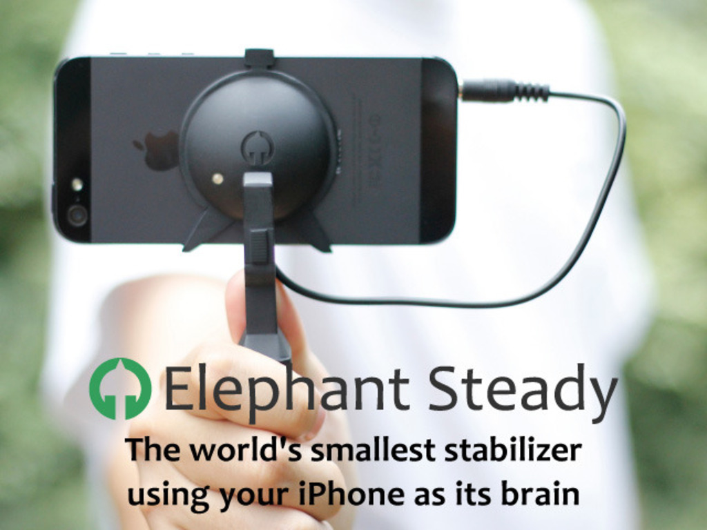 Elephant Steady - Smallest stabilizer ever for iPhone!'s video poster