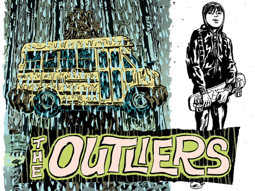 The Outliers - comic's video poster