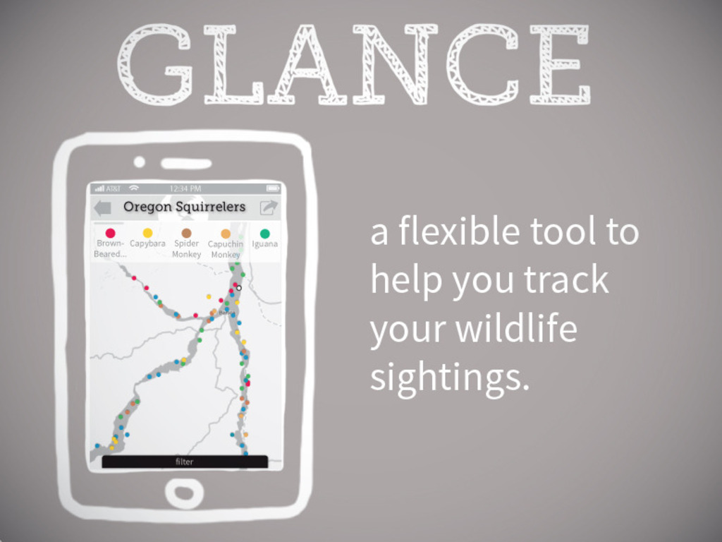 Glance: Track Your Wildlife Sightings's video poster