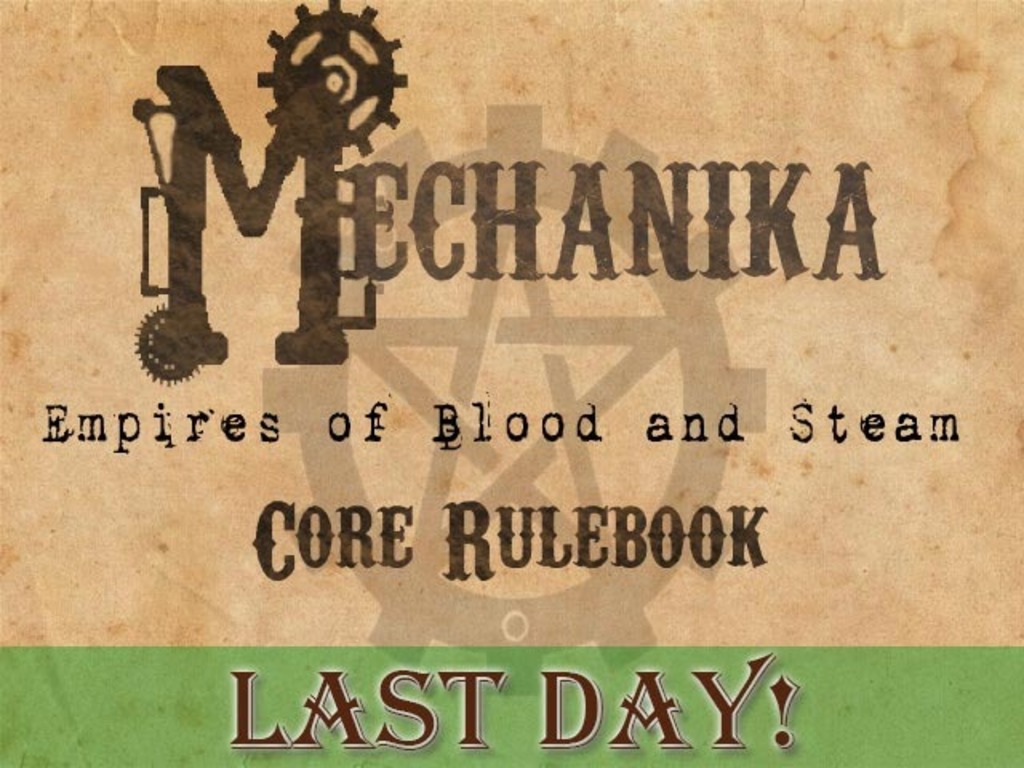 Mechanika: Empires of Blood and Steam core rulebook's video poster