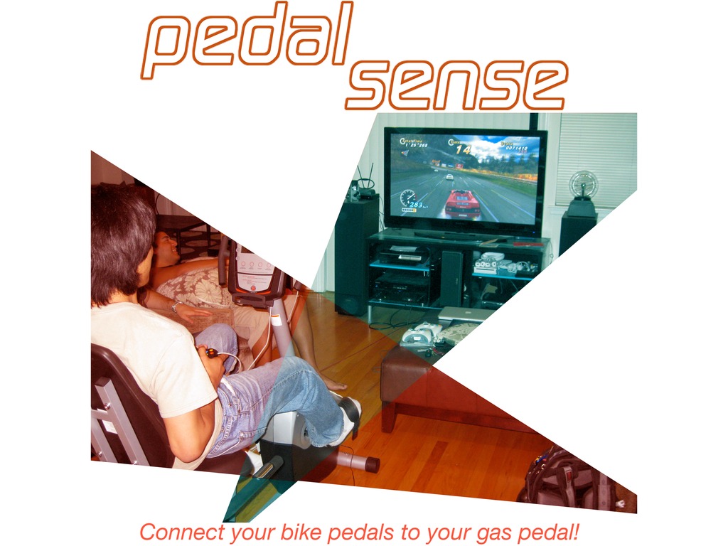 pedalsense - a gadget to turn your exercise bike into a video game controller (Canceled)'s video poster