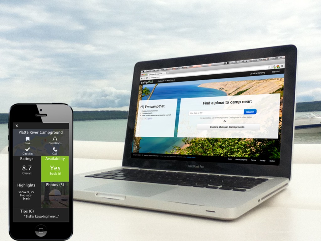 Campthat: A web and mobile app for insanely great camping's video poster