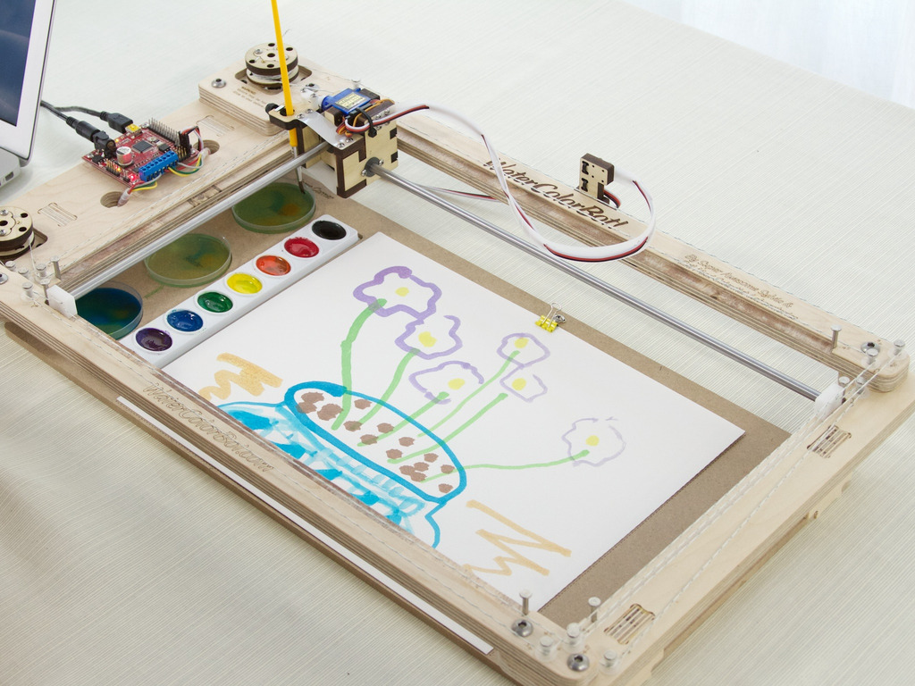 Super Awesome Sylvia's WaterColorBot's video poster