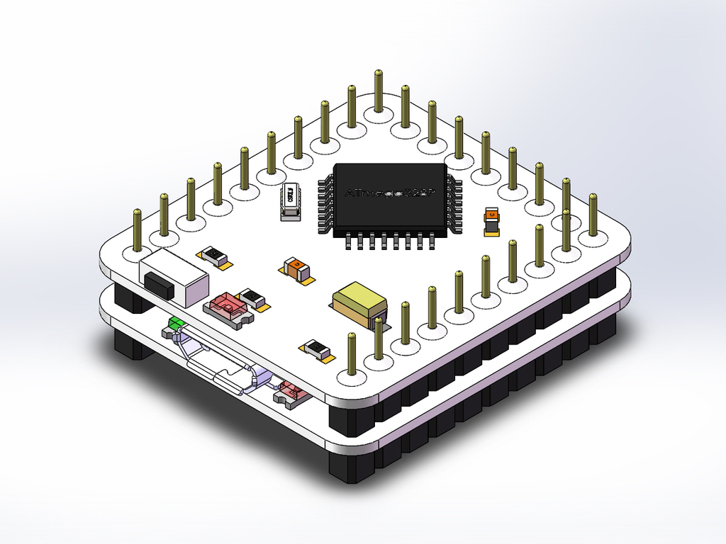 Microduino: Arduino in your pocket, small, stackable, smart's video poster