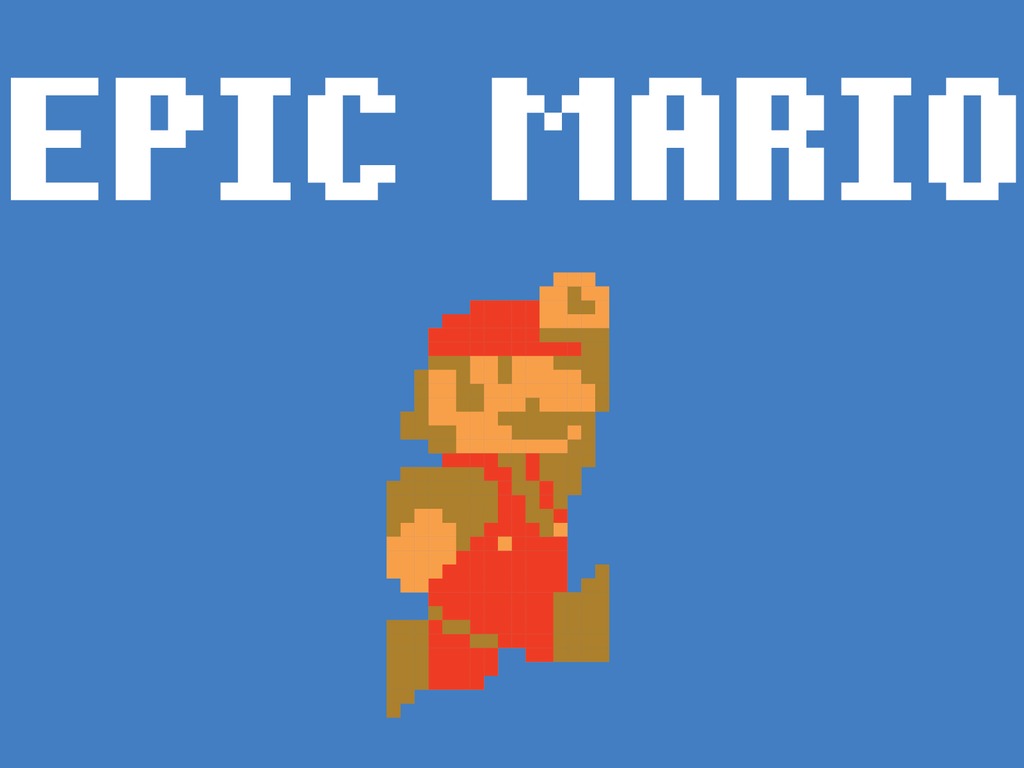 Epic Mario's video poster