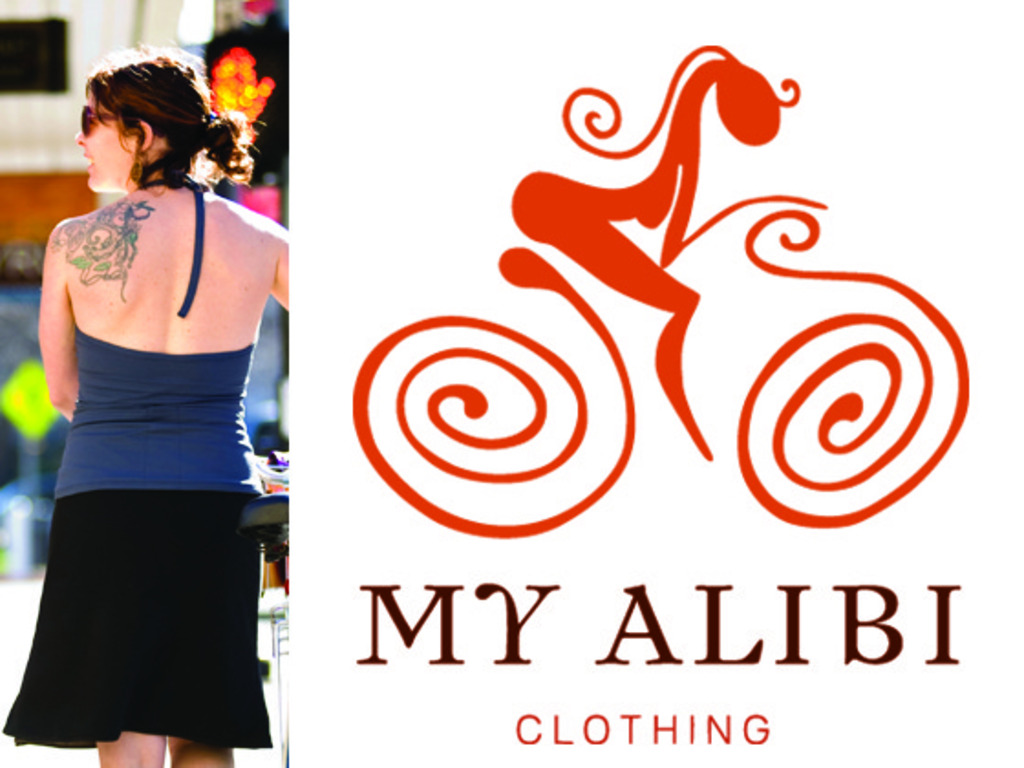 My Alibi Clothing-Active Apparel for Women riding Bikes's video poster