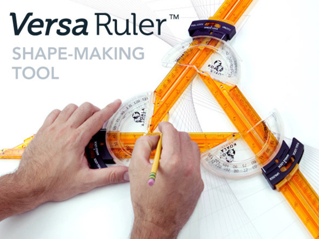 Rule Like Never Before! NEW Shape-making Versa Ruler's video poster