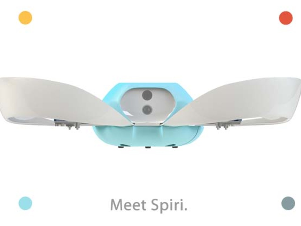 Spiri, a programmable flying robot's video poster