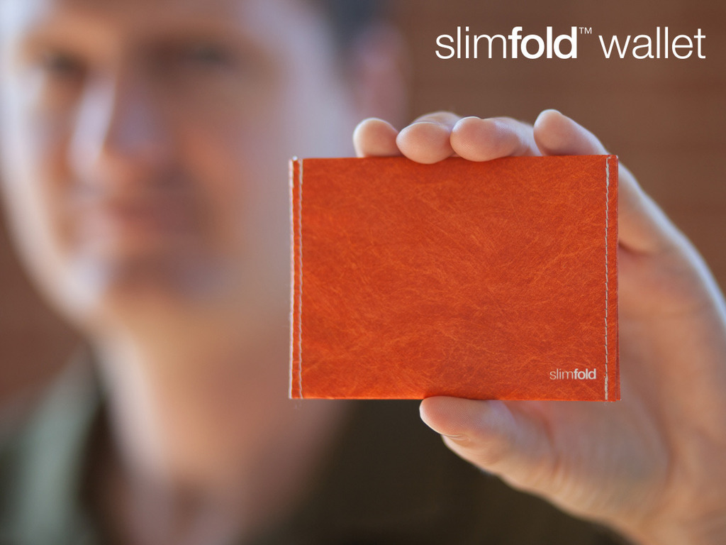 SlimFold MICRO: A super thin wallet stitched from Tyvek's video poster