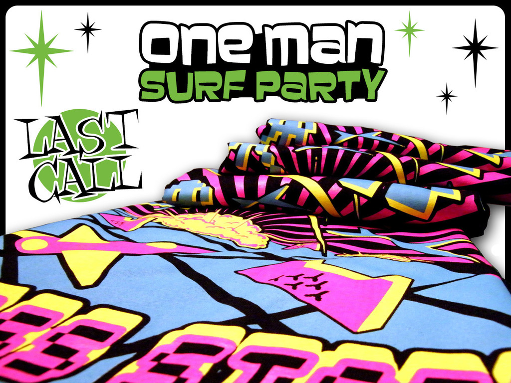 One Man Surf Party - Bold Shirts for Bold Nerds's video poster