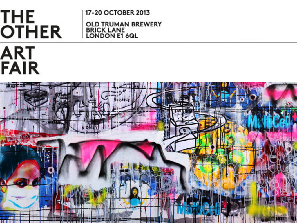 Exhibition at The Other Art Fair, Brick Lane, London's video poster