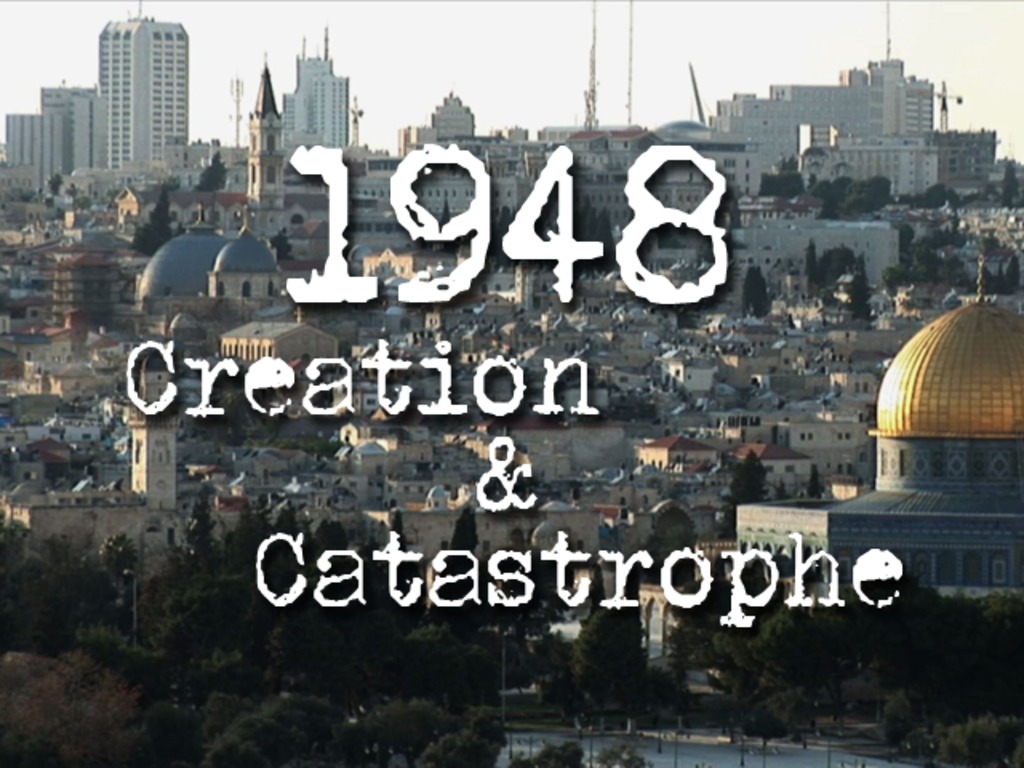 1948: Creation & Catastrophe's video poster
