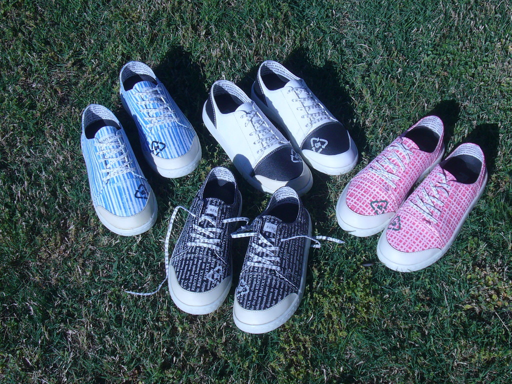 REMYXX cool sneakers 100% recyclable, seen on Shark Tank's video poster