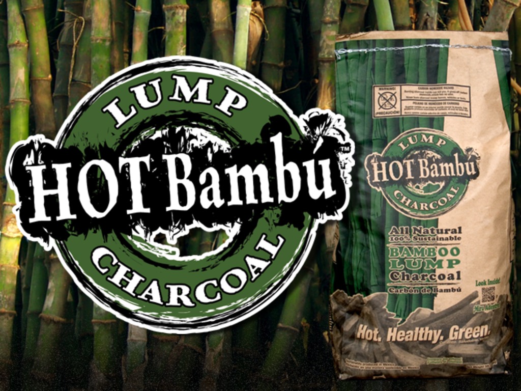 Sustainably produced Hot Bambú charcoal made in the U.S!'s video poster