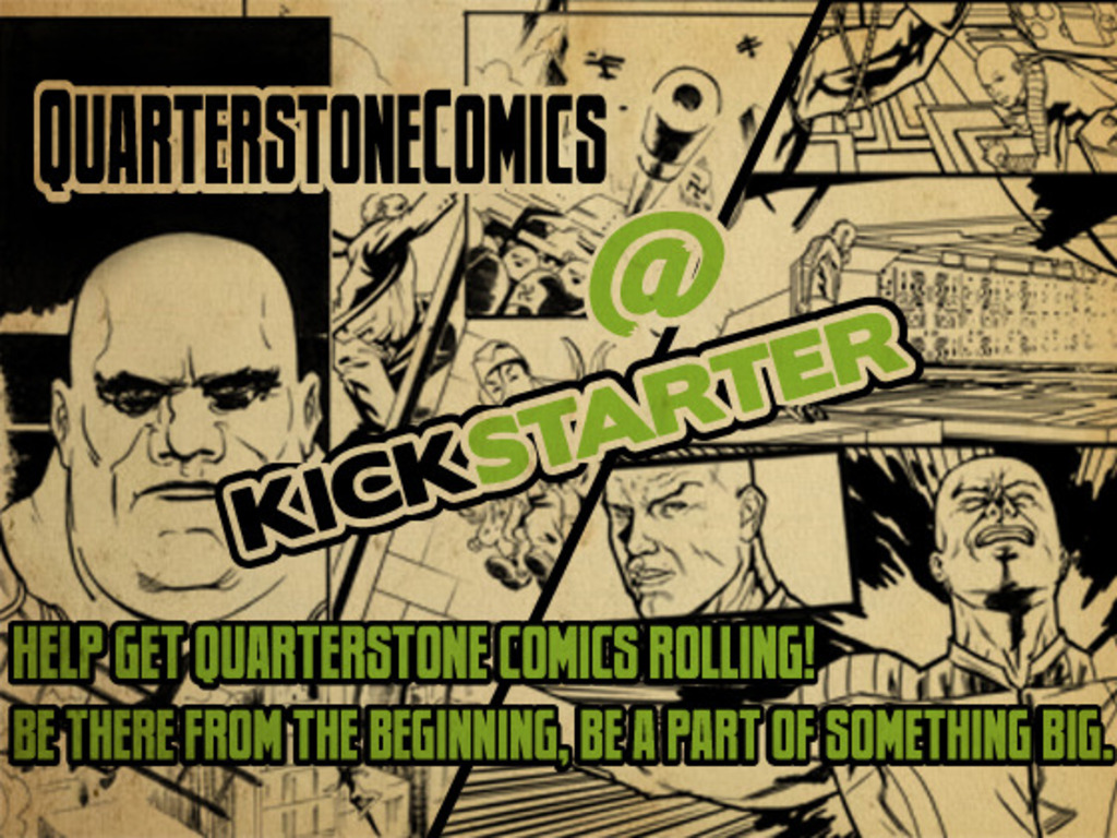 Quarterstone Comics production fund raiser, Join the Q-mmunity!'s video poster