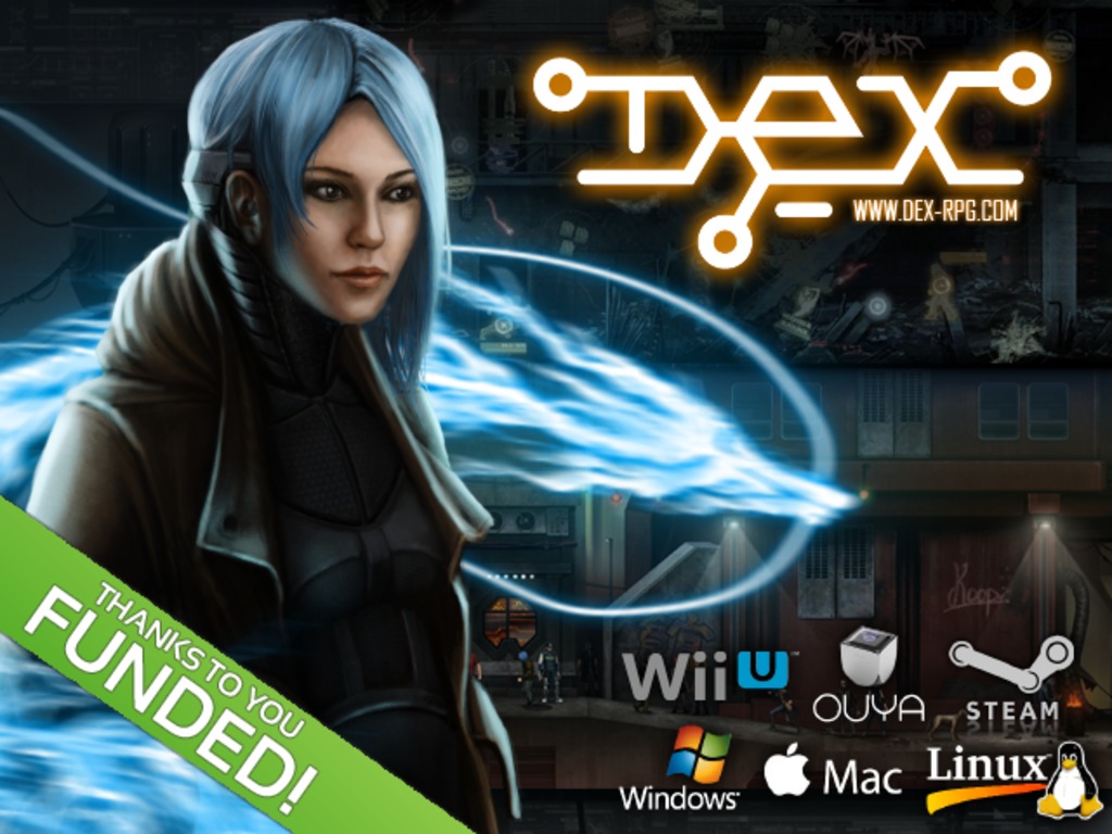 Dex - Cyberpunk 2D RPG's video poster