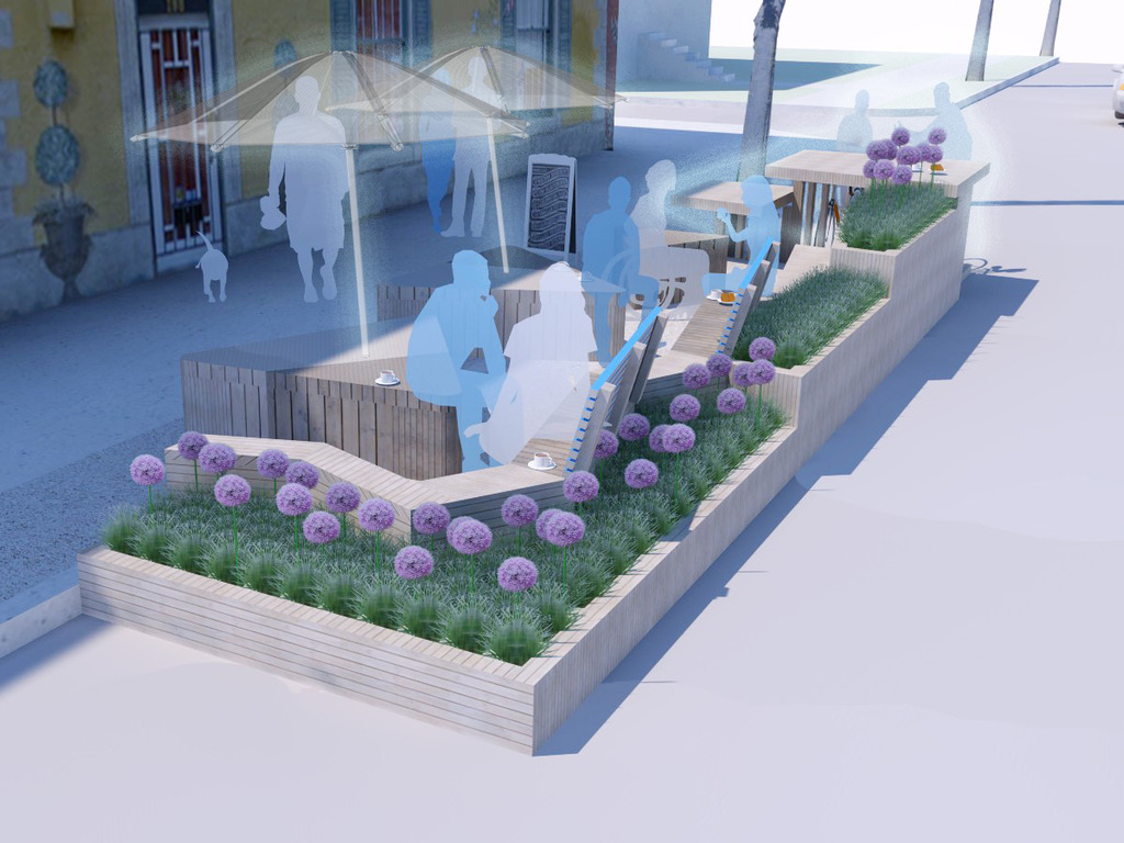 The French Quarter Parklet's video poster