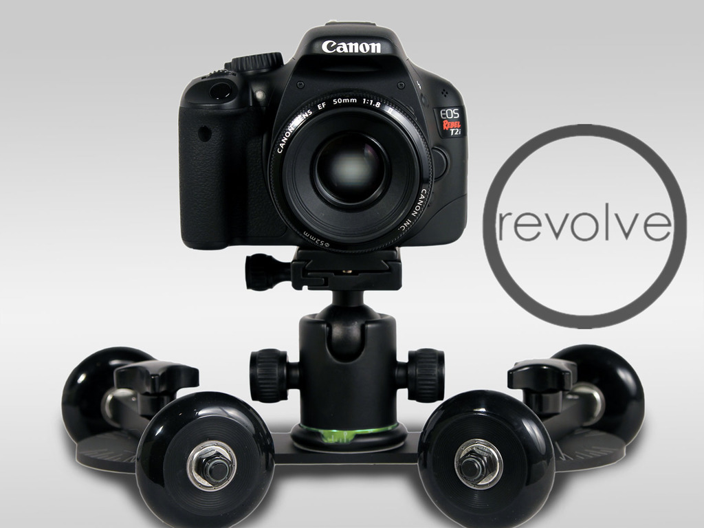 REVOLVE: the versatile, portable and affordable camera dolly's video poster