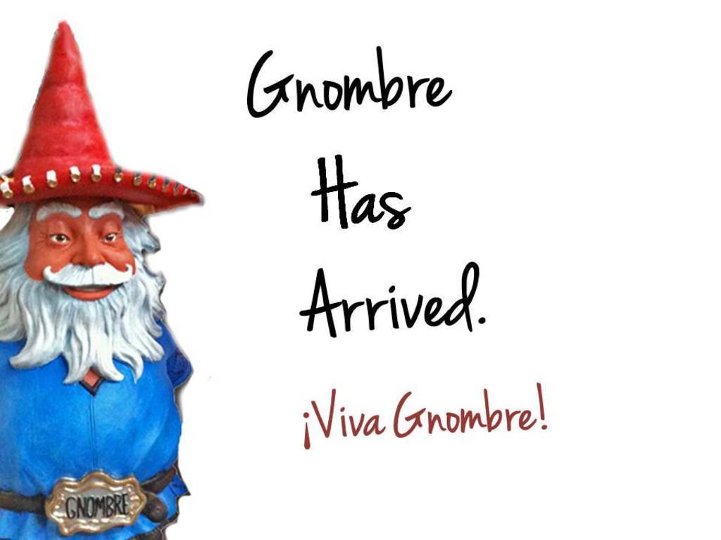 Gnombre - The Lovable Hispanic Garden Gnome & Bobblehead's video poster
