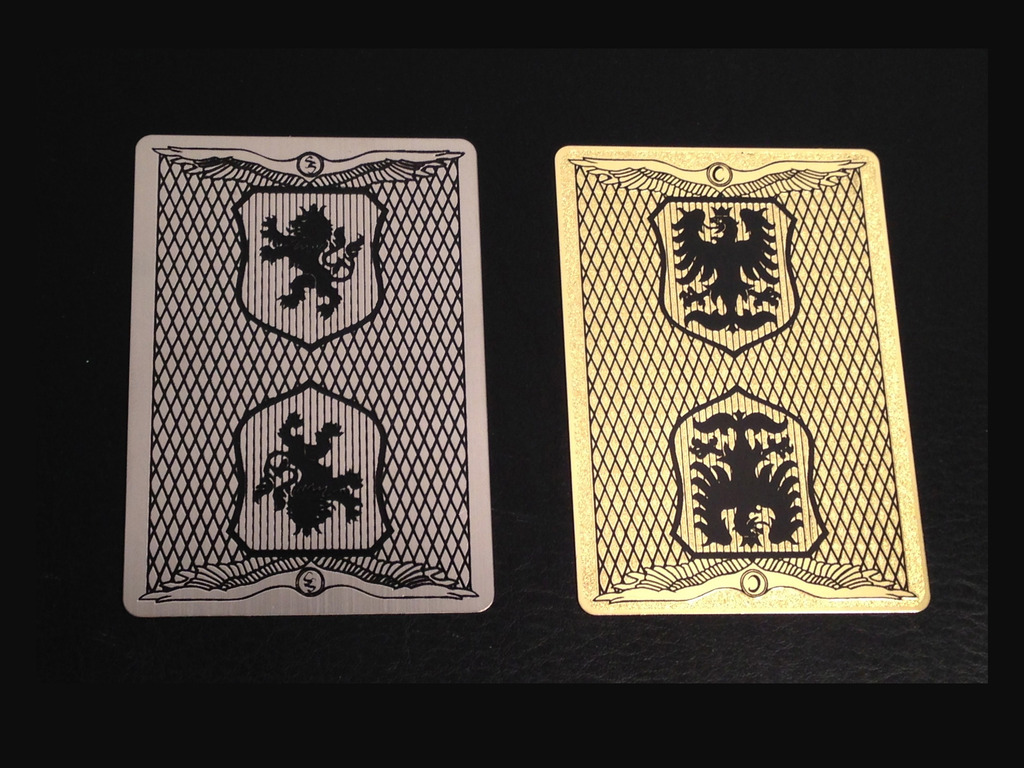 Metal Playing Cards, Stainless Steel & Copper + Bicycle deck's video poster