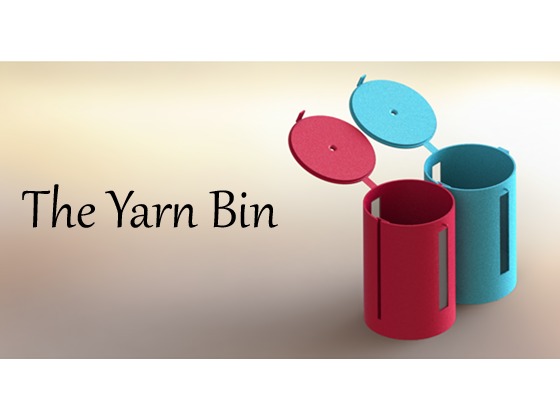 The Yarn Bin: a container to hold, control and store yarn's video poster