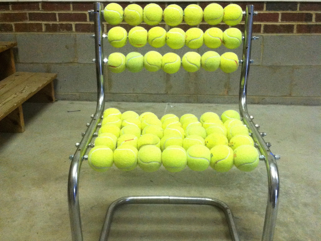 The Tennis Chair: New Life for Dead Tennis Balls's video poster