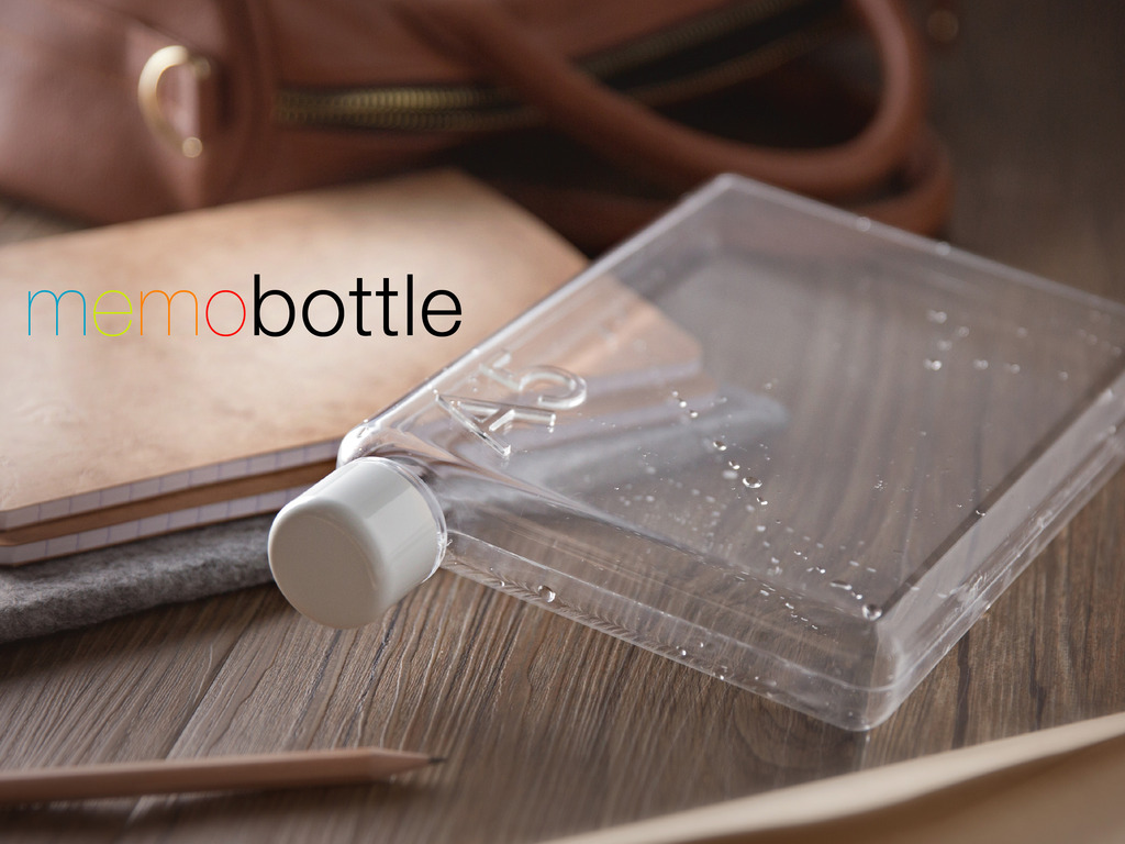 memobottle - A4, A5 & Letter Reusable Water Bottles's video poster