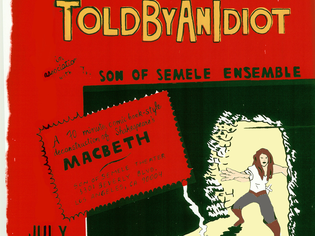 A TALE TOLD BY AN IDIOT: an experiment in fusing live theater with internet video.'s video poster