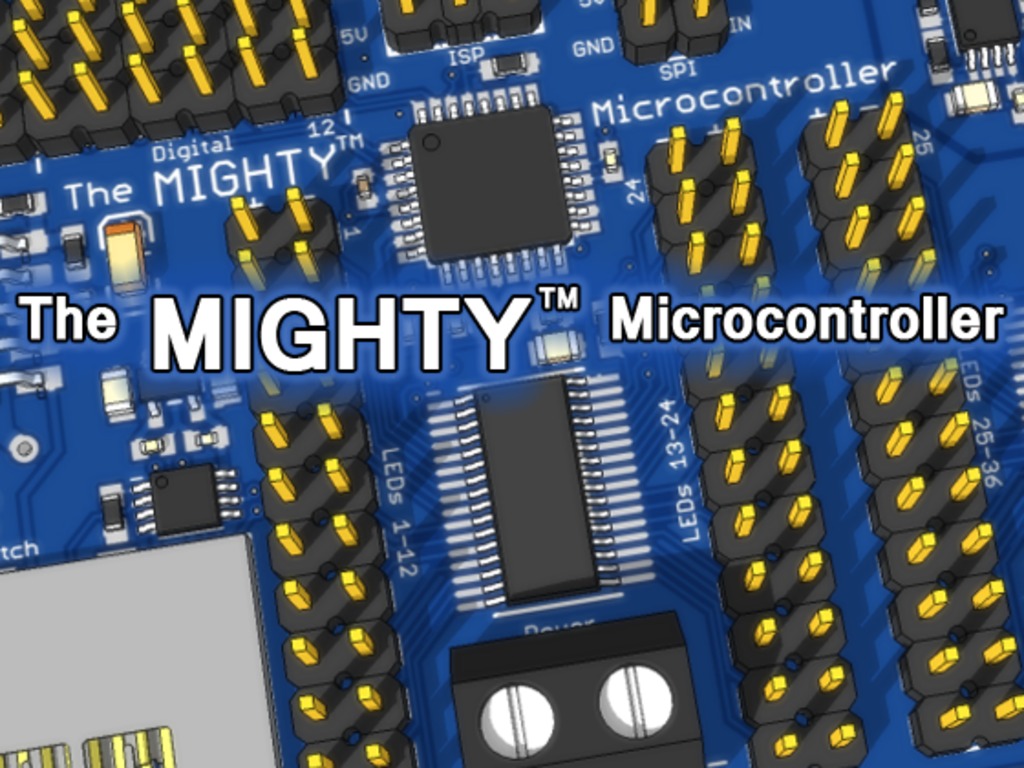 The MIGHTY™ Microcontroller's video poster