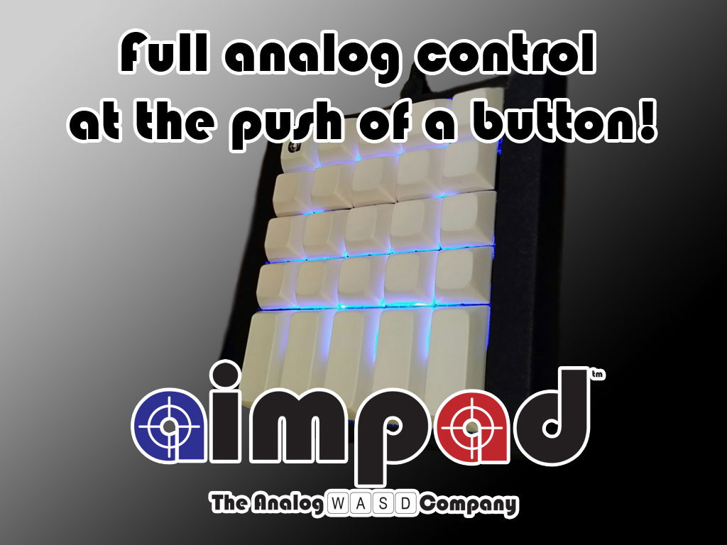 Aimpad™ - PC Gaming Analog Keyboard's video poster