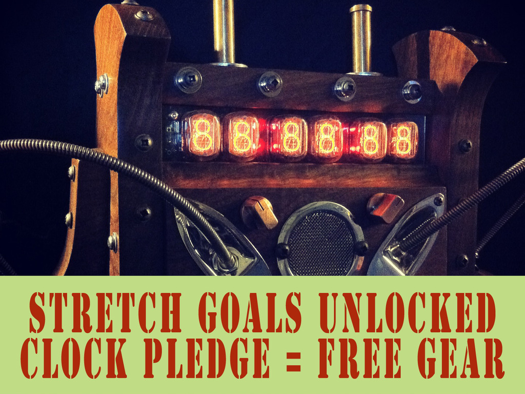 Retro Futurist Steampunk Nixie Tube Clock's video poster