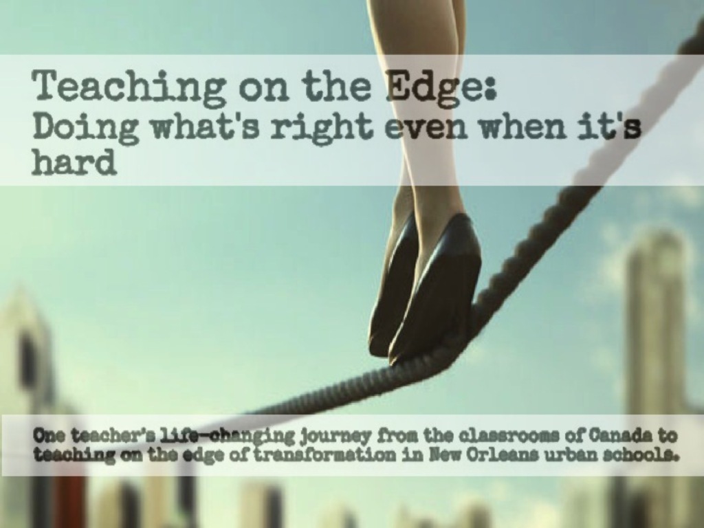 Teaching on the Edge's video poster