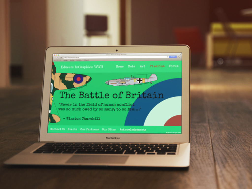 Educate InGraphics WWII: Part One - The Battle of Britain's video poster