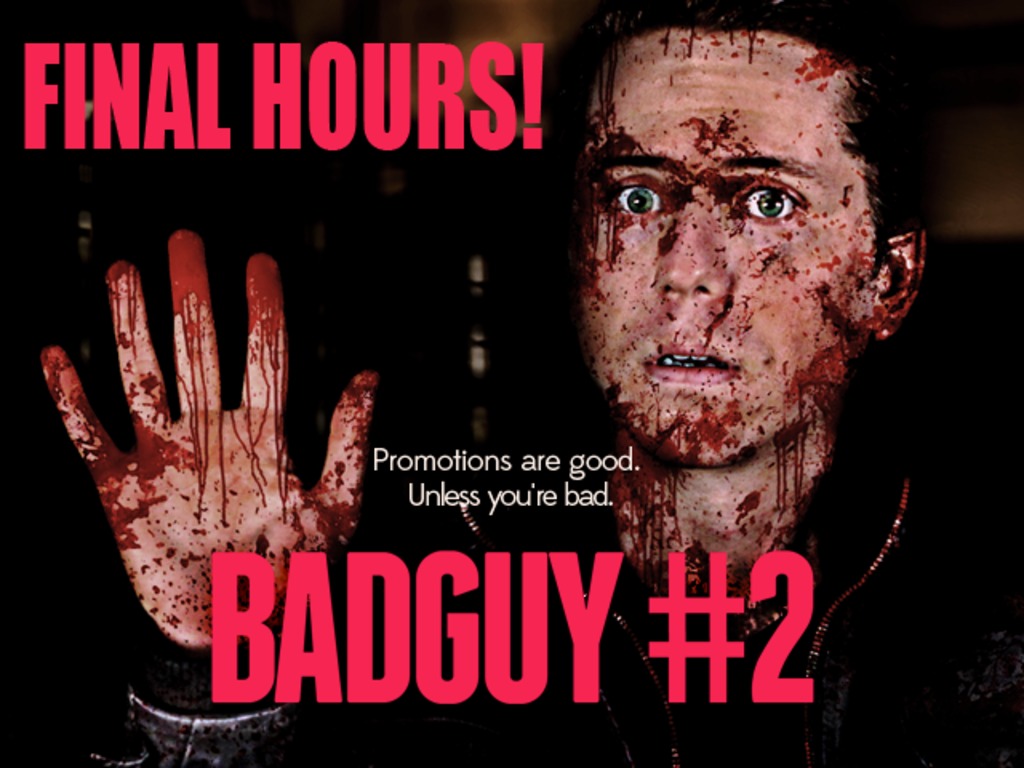 Bad Guy #2's video poster