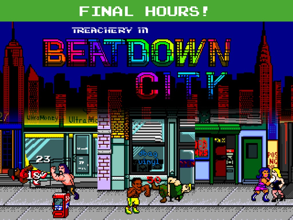Treachery in Beatdown City: A tactical brawler!'s video poster