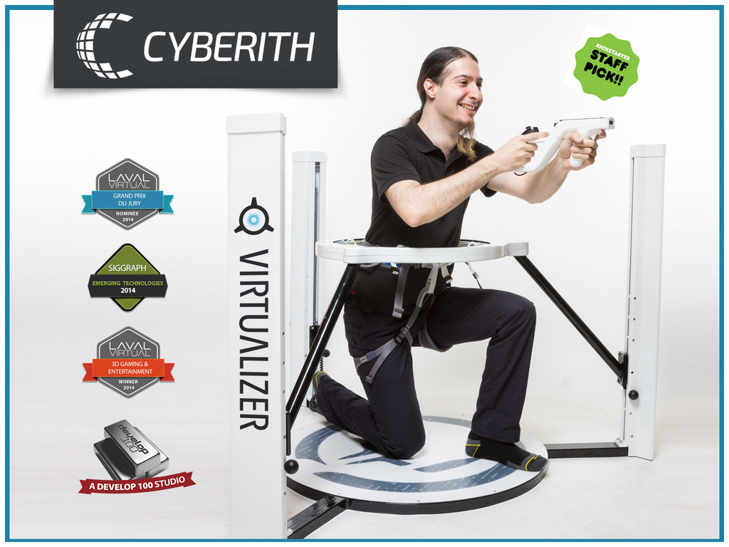 Cyberith Virtualizer - Immersive Virtual Reality Gaming's video poster