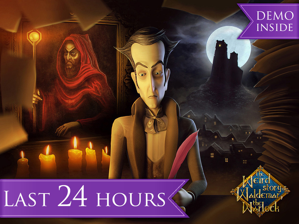 Waldemar the Warlock: A Horror Comedy adventure game's video poster