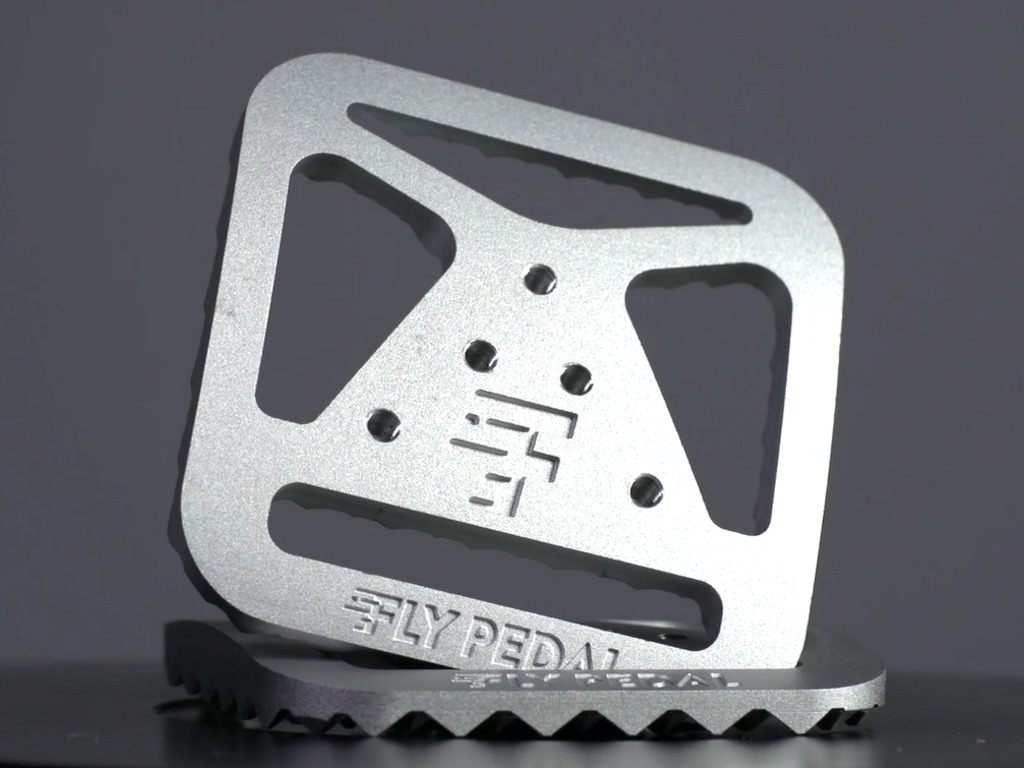 FlyPedals - Universal Clipless Bike Pedal Adapter's video poster