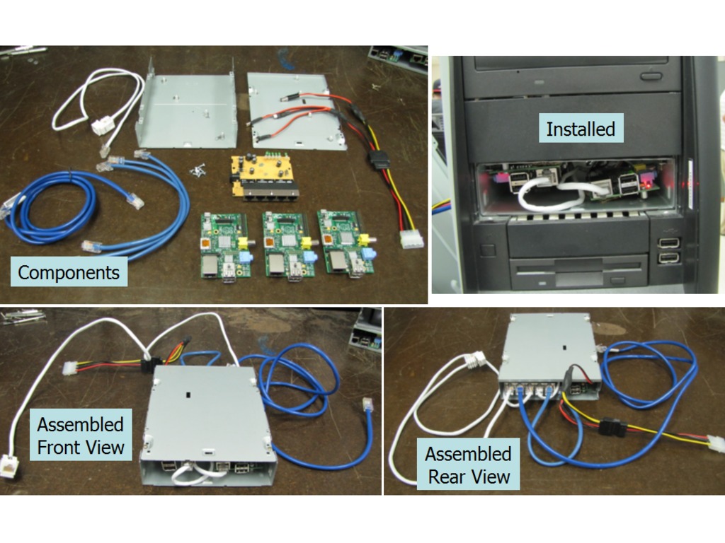 Raspberry Pi and BeagleBone Black Cluster Enclosure's video poster