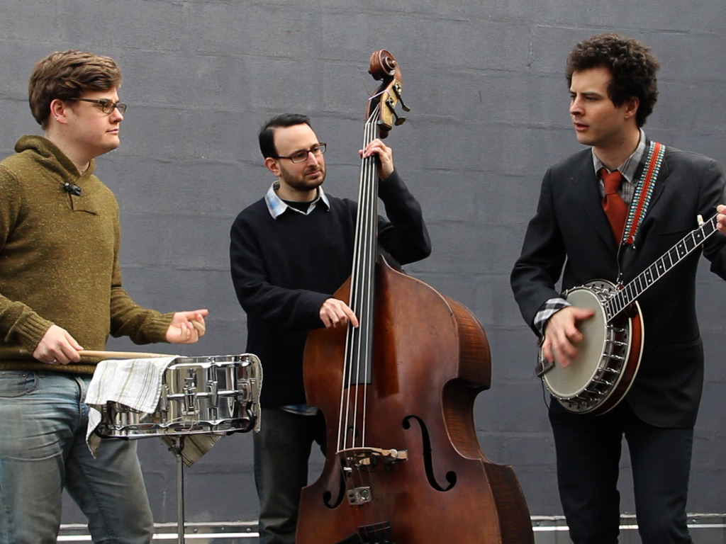 The Alex Mallett Band's First EP and Banjo Socks's video poster