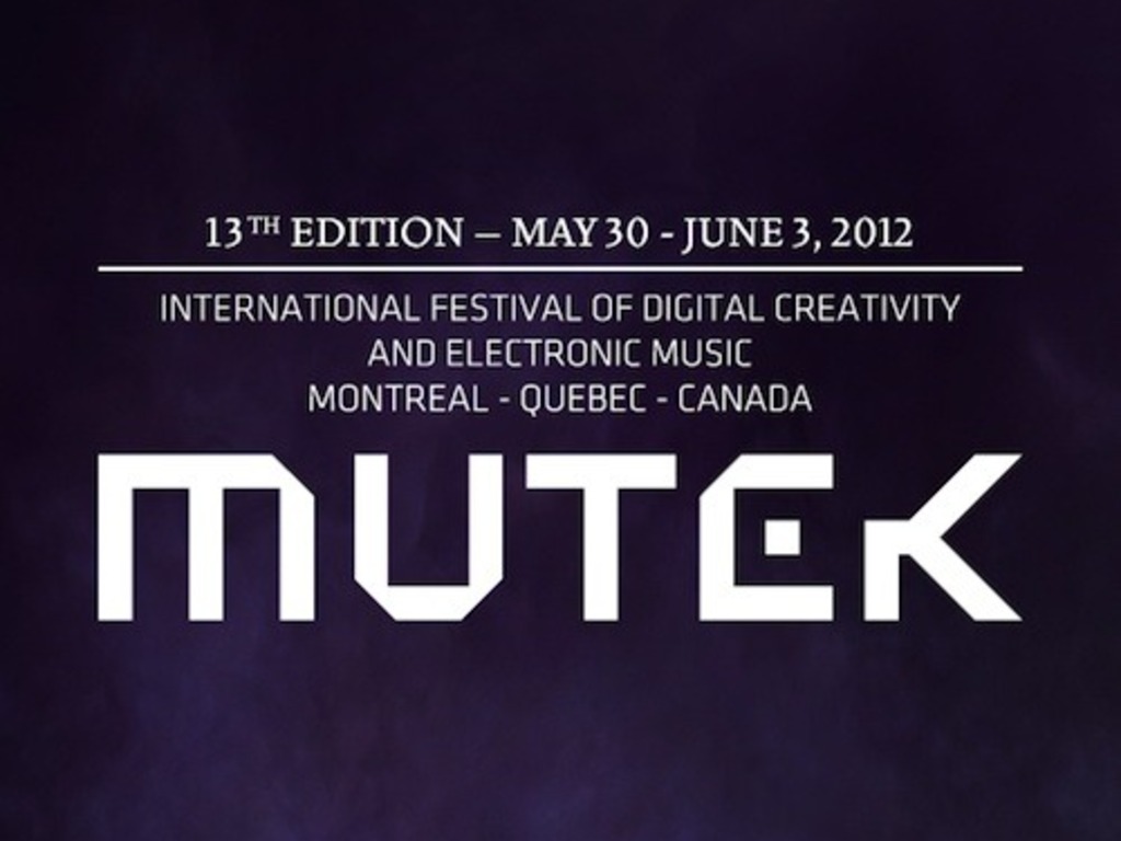 MUTEK 2012: the VIRTUAL FESTIVAL STUDIO project's video poster